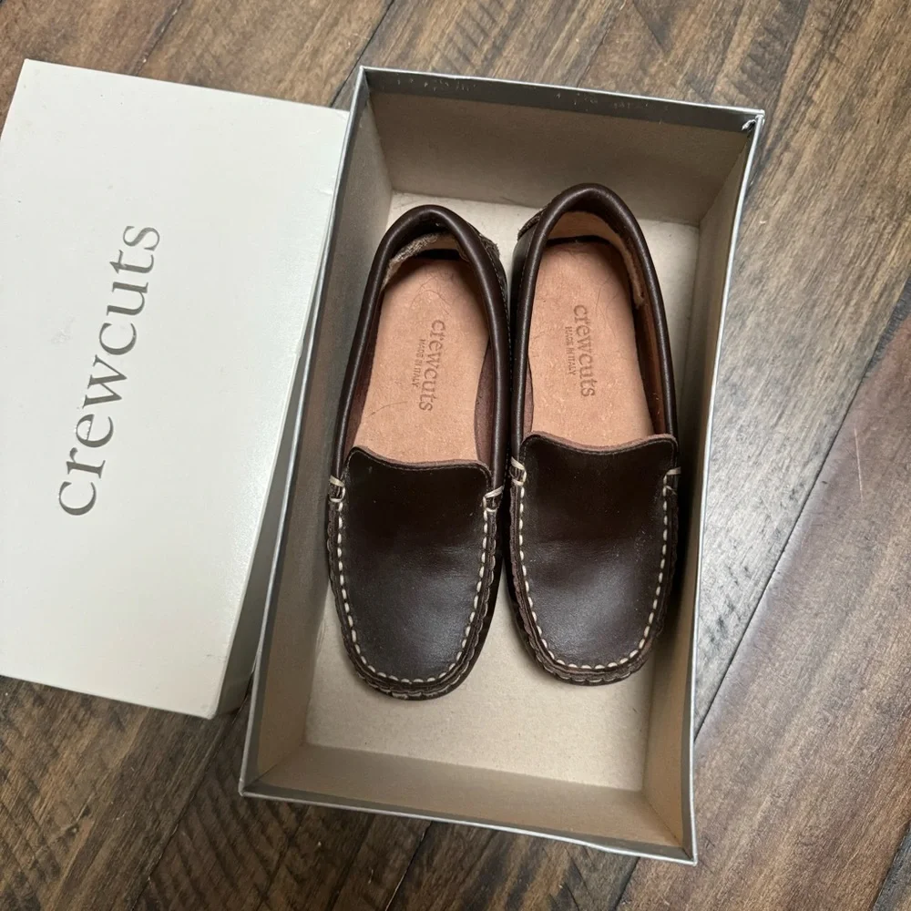 Crewcuts | Boys Driving Moccasins Dress Shoes